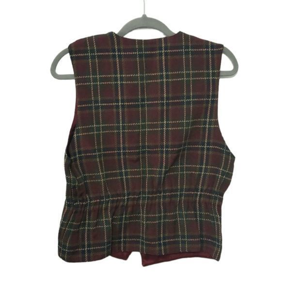 Women's Vintage Christmas Vest size Medium - Picture 2 of 4